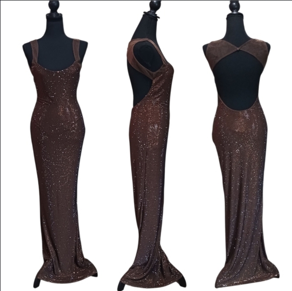 Meshki Jasmyn Hot Fix Maxi Dress - Picture 2 of 14